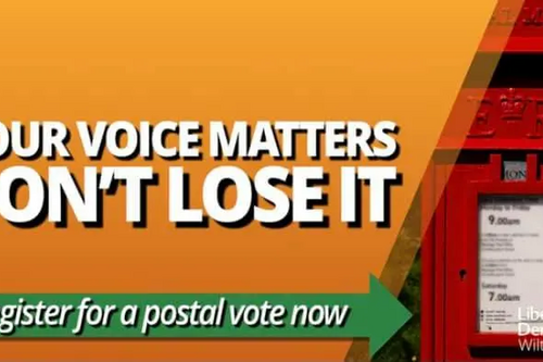 Get a postal vote